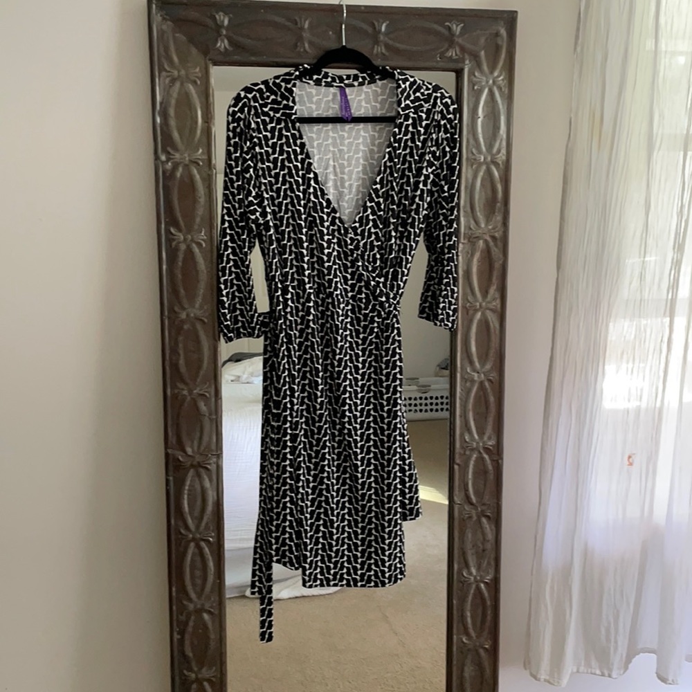 Seraphine maternity wrap dress